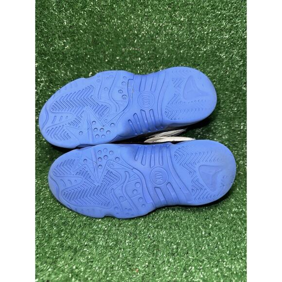 Kids Nike Air Jordan Jumpman Two Trey‎ Size 1Y Black Blue Shoe Walking Sneakers - Picture 7 of 9